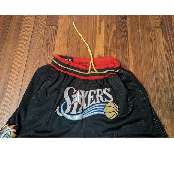Just Don Sixers Shorts Size Large - Picture 3 of 6